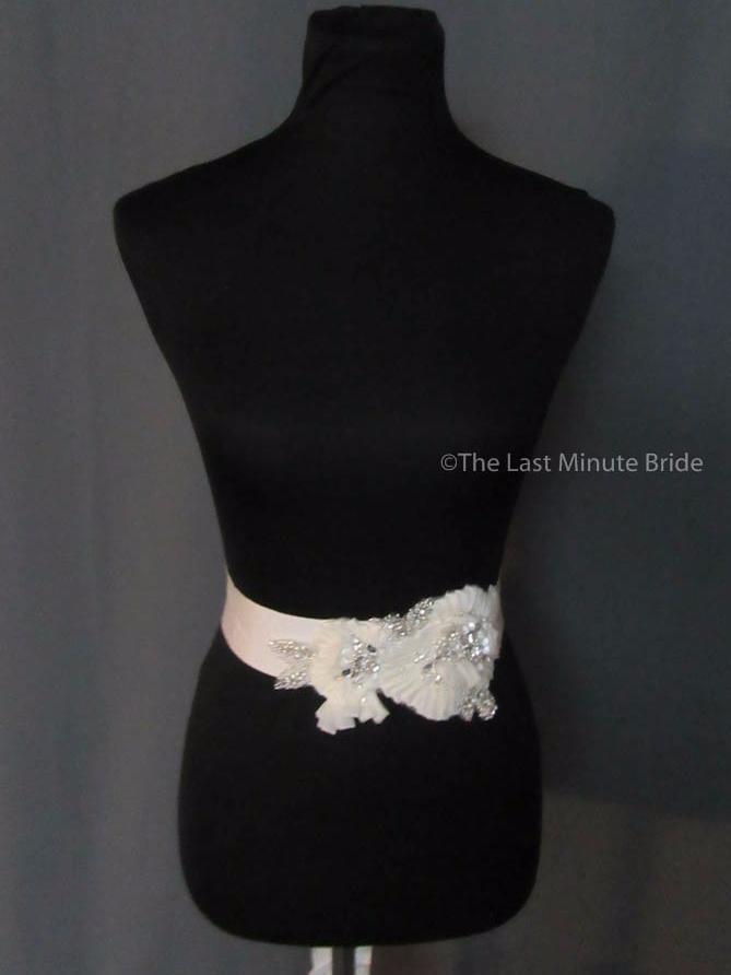 Rhinestone & Pearl Beaded Belt Style: Melbourne - The Last Minute Bride